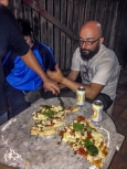 “Pizza Asado” (!) with the Vespa club of Paraguay / Πίτσα στα κάρβουνα (!) με το βέσπα κλαμπ της Παραγουάης